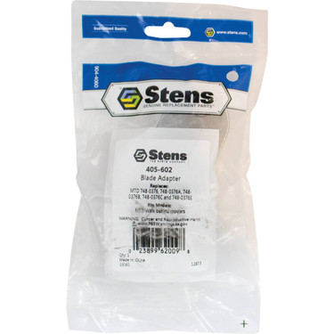 Blade Adapter For Yardman 115-416D401, 116-418D401 748-0376C, 748-0376E; 405-602