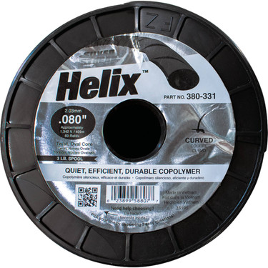 Stens Silver Streak Helix Trimmer Line 1342' Approximate Length, 0.080" Diameter, 3 lb. Size 380-331