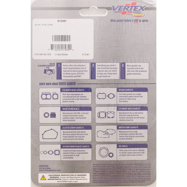 Vertex 816387 Ignition Cover Gasket