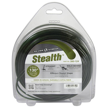 Silver Streak Stealth Trimmer Line Replaces, .130 1 lb. Donut, 380-124