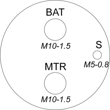 Solenoid For Mitsubishi M373X04771, M373X04871, ME700054 Tractors; 245-48045