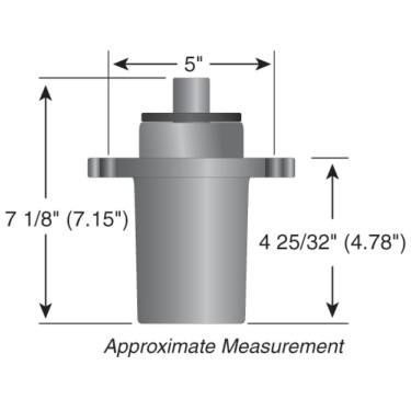 Spindle Assembly For Hustler 932012, 932020, 932038, 935007 Mowers; 285-926