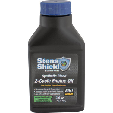 Stens 2-Cycle Engine Oil 770-268, Twenty-four 2.6 oz. bottles per case