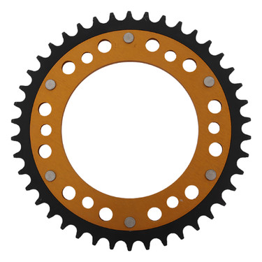 Gold Stealth Sprocket For Honda CRF250LR Rally ABS 2017, XR250R; RST-301-42-GLD