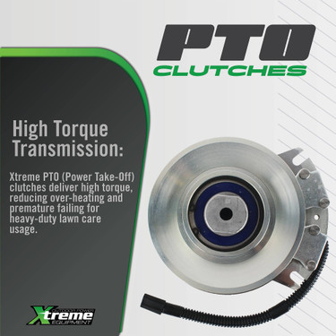 PTO Clutch Replacement for Warner Electric 5218-124 - Free Upgraded Bearings