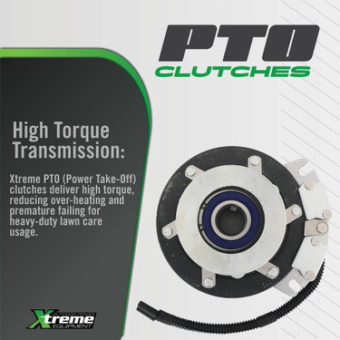 PTO Clutch Replacement for Warner 5218-153, With Bearing Upgrade
