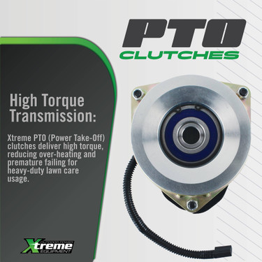 PTO Clutch for MTD 02002160 with High Torque & FatBoy Bearing Upgrade