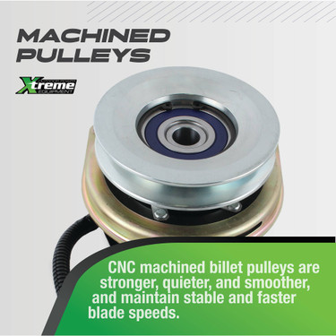 PTO Clutch for MTD 02002160 with High Torque & FatBoy Bearing Upgrade