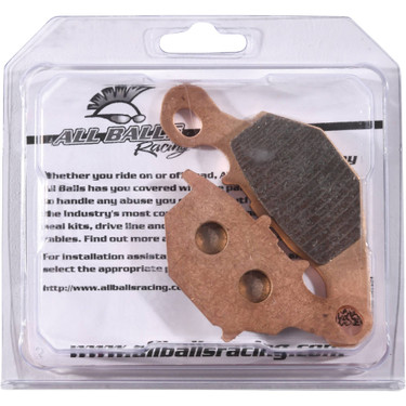 Brake Pad Kit Sintered For Suzuki DR-Z125L 2003-2025, RM80 1997-2001; 18-8083