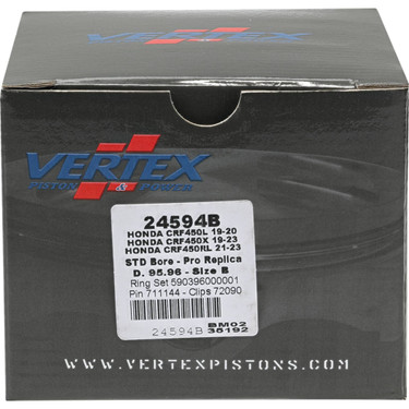 Forged Replica Piston Kit For Honda CRF 450 RL 2021-25, CRF 450 X 19-25; 24594B