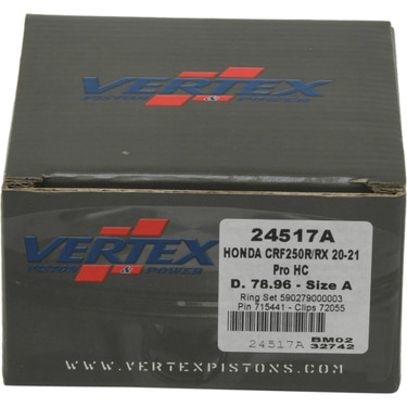 Forged High Compression Piston Kit For Honda CRF 250 R 2020-2021; 24517A