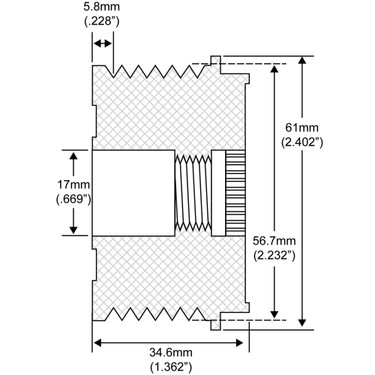 Pulley For Delco 10484670, Facet Drives 9-0100, Zen S.A. 5498 206-12016