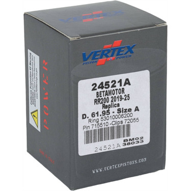 Cast Replica Piston Kit For Beta RR 2T 200 2019-2024 200cc Displacement; 24521A