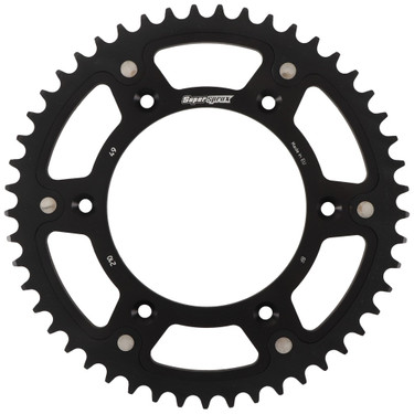 Supersprox Stealth Sprocket Black 49T-RST-210-49-BLK for Honda CRF230F 2003-2017 19