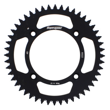 Supersprox Aluminum Sprocket Black 48T-RAL-6622-48-BLK for Yamaha YZ65 18