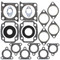Gasket Kit with Oil Seals For Arctic Cat Z 440 Snow Pro 2002 440cc