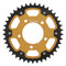 Supersprox - Steel & Aluminum Gold Stealth sprocket, 41T, Chain Size 525, RST-7092-41-GLD