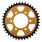 Supersprox - Steel & Aluminum Gold Stealth sprocket, 40T, Chain Size 530, RST-488-40-GLD