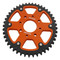 Supersprox - Steel & Aluminum Orange Stealth sprocket, 45T, Chain Size 520, RST-273-45-ORG