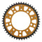 Supersprox - Steel & Aluminum Gold Stealth sprocket, 47T, Chain Size 530, RST-1797-47-GLD