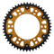 Supersprox - Steel & Aluminum Gold Stealth sprocket, 48T, Chain Size 530, RST-859-48-GLD