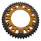 Supersprox - Steel & Aluminum Gold Stealth sprocket, 48T, Chain Size 530, RST-859-48-GLD