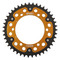 Supersprox - Steel & Aluminum Gold Stealth sprocket, 43T, Chain Size 525, RST-498-43-GLD