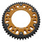 Supersprox - Steel & Aluminum Gold Stealth sprocket, 49T, Chain Size 525, RST-300-49-GLD