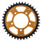 Supersprox - Steel & Aluminum Gold Stealth sprocket, 39T, Chain Size 520, RST-2698-39-GLD