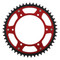 Supersprox - Steel & Aluminum Red Stealth sprocket, 49T, Chain Size 520, RST-1512-49-RED