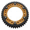 Supersprox - Steel & Aluminum Gold Stealth sprocket, 44T, Chain Size 530, RST-1306-44-GLD
