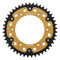 Supersprox - Steel & Aluminum Gold Stealth sprocket, 45T, Chain Size 520, RST-990-45-GLD