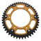 Supersprox - Steel & Aluminum Gold Stealth sprocket, 47T, Chain Size 520, RST-808-47-GLD