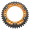 Supersprox - Steel & Aluminum Gold Stealth sprocket, 42T, Chain Size 520, RST-1308-42-GLD