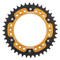 Supersprox - Steel & Aluminum Gold Stealth sprocket, 40T, Chain Size 520, RST-990-40-GLD