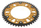 Supersprox - Steel & Aluminum Gold Stealth sprocket, 48T, Chain Size 520, RST-460-48-GLD