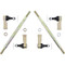 All Balls Tie Rod Upgrade Kit for Honda TRX200 90-91, TRX200D 1991-1997, TRX350FE 52-1026