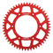 Supersprox Red Aluminum Sprocket, 52T, Chain Size 520, RAL-210-52-RED