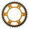 Supersprox - Steel & Aluminum Gold Stealth sprocket, 48T, Chain Size 520, RST-808-48-GLD