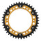 Supersprox - Steel & Aluminum Gold Stealth sprocket, 42T, Chain Size 520, RST-1512-42-GLD