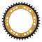 Supersprox - Steel & Aluminum Gold Stealth sprocket, 42T, Chain Size 520, RST-1512-42-GLD