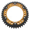 Supersprox - Steel & Aluminum Gold Stealth sprocket, 42T, Chain Size 520, RST-1512-42-GLD