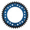 Supersprox - Steel & Aluminum Blue Stealth sprocket, 44T, Chain Size 520, RST-1308-44-BLU