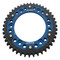 Supersprox - Steel & Aluminum Blue Stealth sprocket, 44T, Chain Size 520, RST-1308-44-BLU