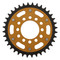 Supersprox - Steel & Aluminum Gold Stealth sprocket, 36T, Chain Size 520, RST-1826-36-GLD