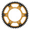 Supersprox - Steel & Aluminum Gold Stealth sprocket, 50T, Chain Size 520, RST-990-50-GLD