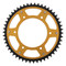 Supersprox - Steel & Aluminum Gold Stealth sprocket, 50T, Chain Size 520, RST-990-50-GLD