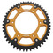 Supersprox - Steel & Aluminum Gold Stealth sprocket, 50T, Chain Size 520, RST-990-50-GLD