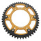 Supersprox - Steel & Aluminum Gold Stealth sprocket, 48T, Chain Size 520, RST-990-48-GLD