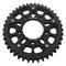 Supersprox - Steel & Aluminum Black Stealth sprocket, 41T, Chain Size 530, RST-7090-41-BLK